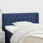 vidaXL Cabecero de tela azul 93x16x78/88 cm vidaXL Cabecero de tela azul 93x16x78/88 cm