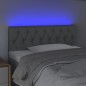 vidaXL Cabecero con LED de tela gris claro 100x7x78/88 cm vidaXL Cabecero con LED de tela gris claro 100x7x78/88 cm