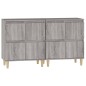 vidaXL Aparadores 2 uds madera contrachapada gris Sonoma 60x35x70 cm vidaXL Aparadores 2 uds madera contrachapada gris Sonoma 60x35x70 cm