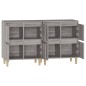vidaXL Aparadores 2 uds madera contrachapada gris Sonoma 60x35x70 cm vidaXL Aparadores 2 uds madera contrachapada gris Sonoma 60x35x70 cm