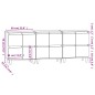 vidaXL Aparadores 3 uds madera contrachapada blanco brillo 60x35x70 cm vidaXL Aparadores 3 uds madera contrachapada blanco brillo 60x35x70 cm