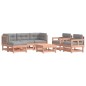vidaXL Juego de muebles jardín 7 pzas y cojines madera abeto Douglas vidaXL Juego de muebles jardín 7 pzas y cojines madera abeto Douglas