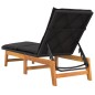 vidaXL Tumbonas con cojines 2 uds ratán sintético madera maciza acacia vidaXL Tumbonas con cojines 2 uds ratán sintético madera maciza acacia