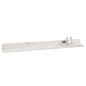 vidaXL Estantes de pared 2 uds madera maciza de pino blanco 110x11x9cm vidaXL Estantes de pared 2 uds madera maciza de pino blanco 110x11x9cm