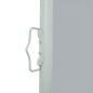 vidaXL Toldo lateral retráctil de jardín gris 117x500 cm