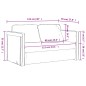 vidaXL Sofá cama de suelo 2 en 1 terciopelo gris oscuro 122x204x55 cm vidaXL Sofá cama de suelo 2 en 1 terciopelo gris oscuro 122x204x55 cm