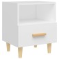vidaXL Mesita de noche color blanco 40x35x47 cm vidaXL Mesita de noche color blanco 40x35x47 cm
