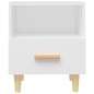vidaXL Mesita de noche color blanco 40x35x47 cm vidaXL Mesita de noche color blanco 40x35x47 cm