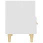 vidaXL Mesita de noche color blanco 40x35x47 cm vidaXL Mesita de noche color blanco 40x35x47 cm