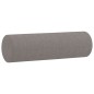 vidaXL Sofá de 2 plazas con cojines tela gris taupe 120 cm vidaXL Sofá de 2 plazas con cojines tela gris taupe 120 cm