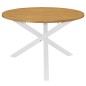 vidaXL Juego de muebles de comedor 5 piezas MDF blanco vidaXL Juego de muebles de comedor 5 piezas MDF blanco