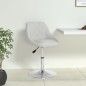 vidaXL Silla de comedor de cuero sintético blanco vidaXL Silla de comedor de cuero sintético blanco