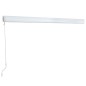 vidaXL Toldo de carrete manual azul y blanco 300x250 cm vidaXL Toldo de carrete manual azul y blanco 300x250 cm