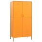 vidaXL Armario de acero amarillo mostaza 90x50x180 cm vidaXL Armario de acero amarillo mostaza 90x50x180 cm