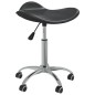vidaXL Silla de oficina de cuero sintético negra vidaXL Silla de oficina de cuero sintético negra
