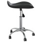 vidaXL Silla de oficina de cuero sintético negra vidaXL Silla de oficina de cuero sintético negra