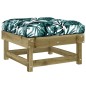 vidaXL Juego de muebles jardín 6 pzas y cojines madera pino impregnada vidaXL Juego de muebles jardín 6 pzas y cojines madera pino impregnada