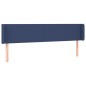 vidaXL Cabecero de tela azul 163x16x78/88 cm vidaXL Cabecero de tela azul 163x16x78/88 cm