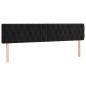 vidaXL Cama box spring con colchón terciopelo negro 180x200 cm vidaXL Cama box spring con colchón terciopelo negro 180x200 cm