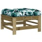 vidaXL Juego de muebles jardín 7 pzas y cojines madera pino impregnada vidaXL Juego de muebles jardín 7 pzas y cojines madera pino impregnada