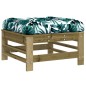 vidaXL Juego de muebles jardín 5 pzas y cojines madera pino impregnada vidaXL Juego de muebles jardín 5 pzas y cojines madera pino impregnada