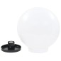 vidaXL Juego de lámparas de bola LED 2 piezas esféricas 40 cm PMMA vidaXL Juego de lámparas de bola LED 2 piezas esféricas 40 cm PMMA