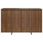 vidaXL Aparador de madera de ingeniería marrón roble 120x41x75 cm vidaXL Aparador de madera de ingeniería marrón roble 120x41x75 cm