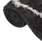 vidaXL Alfombra de pelo largo color crema y gris antracita 120x170 cm vidaXL Alfombra de pelo largo color crema y gris antracita 120x170 cm