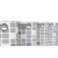 EISL Cortina de ducha con mosaico gris 200x180x0,2 cm EISL Cortina de ducha con mosaico gris 200x180x0,2 cm