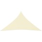 vidaXL Toldo de vela triangular tela Oxford color crema 4x5x5 m vidaXL Toldo de vela triangular tela Oxford color crema 4x5x5 m