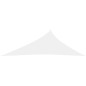 vidaXL Toldo de vela triangular tela Oxford blanco 3x4x5 m vidaXL Toldo de vela triangular tela Oxford blanco 3x4x5 m