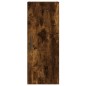 vidaXL Aparador de madera contrachapada roble ahumado 34,5x34x180 cm vidaXL Aparador de madera contrachapada roble ahumado 34,5x34x180 cm