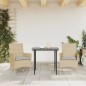 vidaXL Sillones de jardín con cojines 2 uds ratán sintético beige vidaXL Sillones de jardín con cojines 2 uds ratán sintético beige