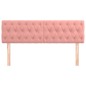 vidaXL Cabeceros 2 unidades de terciopelo rosa 80x7x78/88 cm vidaXL Cabeceros 2 unidades de terciopelo rosa 80x7x78/88 cm