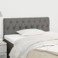 vidaXL Cabecero de tela gris oscuro 100x7x78/88 cm vidaXL Cabecero de tela gris oscuro 100x7x78/88 cm
