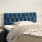 vidaXL Cabecero de terciopelo azul oscuro 100x7x78/88 cm vidaXL Cabecero de terciopelo azul oscuro 100x7x78/88 cm
