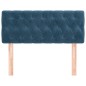 vidaXL Cabecero de terciopelo azul oscuro 100x7x78/88 cm vidaXL Cabecero de terciopelo azul oscuro 100x7x78/88 cm