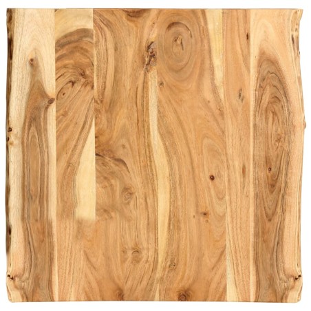vidaXL Superficie de mesa de madera maciza de acacia 58x(50-60)x2,5 cm