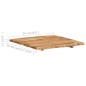 vidaXL Superficie de mesa de madera maciza de acacia 58x(50-60)x2,5 cm vidaXL Superficie de mesa de madera maciza de acacia 58x(50-60)x2,5 cm