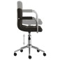 vidaXL Silla de comedor giratoria cuero sintético negro vidaXL Silla de comedor giratoria cuero sintético negro