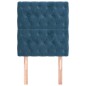 vidaXL Cabeceros 2 unidades de terciopelo azul oscuro 80x7x78/88 cm vidaXL Cabeceros 2 unidades de terciopelo azul oscuro 80x7x78/88 cm