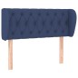 vidaXL Cabecero de tela azul 93x23x78/88 cm vidaXL Cabecero de tela azul 93x23x78/88 cm