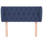 vidaXL Cabecero de tela azul 93x23x78/88 cm vidaXL Cabecero de tela azul 93x23x78/88 cm