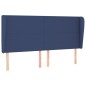 vidaXL Cabecero con orejas de tela azul 163x23x118/128 cm vidaXL Cabecero con orejas de tela azul 163x23x118/128 cm
