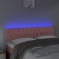 vidaXL Cabecero con LED de terciopelo rosa 144x7x78/88 cm vidaXL Cabecero con LED de terciopelo rosa 144x7x78/88 cm