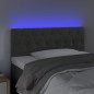 vidaXL Cabecero con LED de terciopelo gris oscuro 90x7x78/88 cm vidaXL Cabecero con LED de terciopelo gris oscuro 90x7x78/88 cm