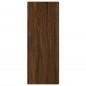vidaXL Aparador alto madera contrachapada roble marrón 34,5x34x180 cm vidaXL Aparador alto madera contrachapada roble marrón 34,5x34x180 cm