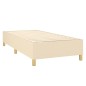 vidaXL Cama box spring con colchón tela color crema 80x200 cm vidaXL Cama box spring con colchón tela color crema 80x200 cm