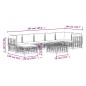 vidaXL Juego de muebles de jardín 8 pzas y cojines ratán PE antracita vidaXL Juego de muebles de jardín 8 pzas y cojines ratán PE antracita