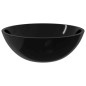 vidaXL Lavabo de vidrio negro 50x37x14 cm vidaXL Lavabo de vidrio negro 50x37x14 cm
